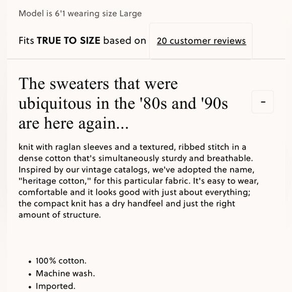 NEW J CREW Ribbed heritage cotton sweater-polo in Natural - Picture 5 of 5